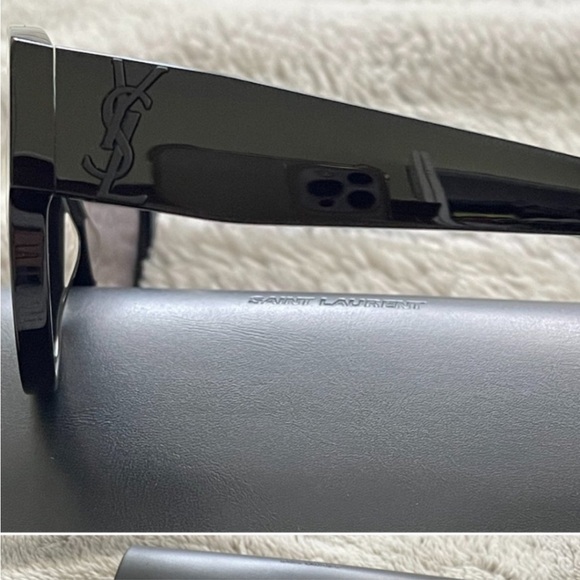 Yves Saint Laurent SL M3 001 oversized cat shaped sunglasses - Picture 4 of 12